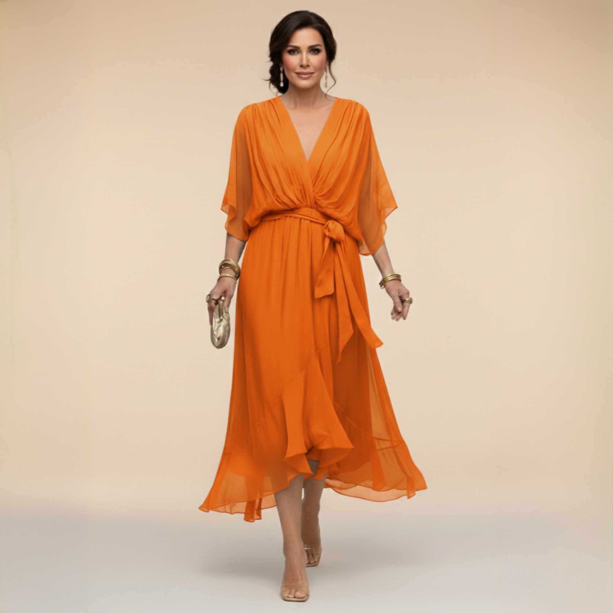 Orange / 4XL (52)