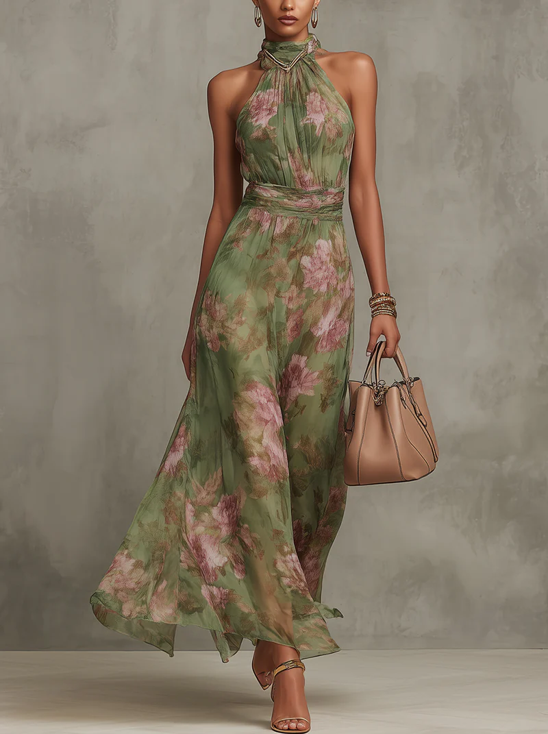 Green Floral / US 16 (2XL)