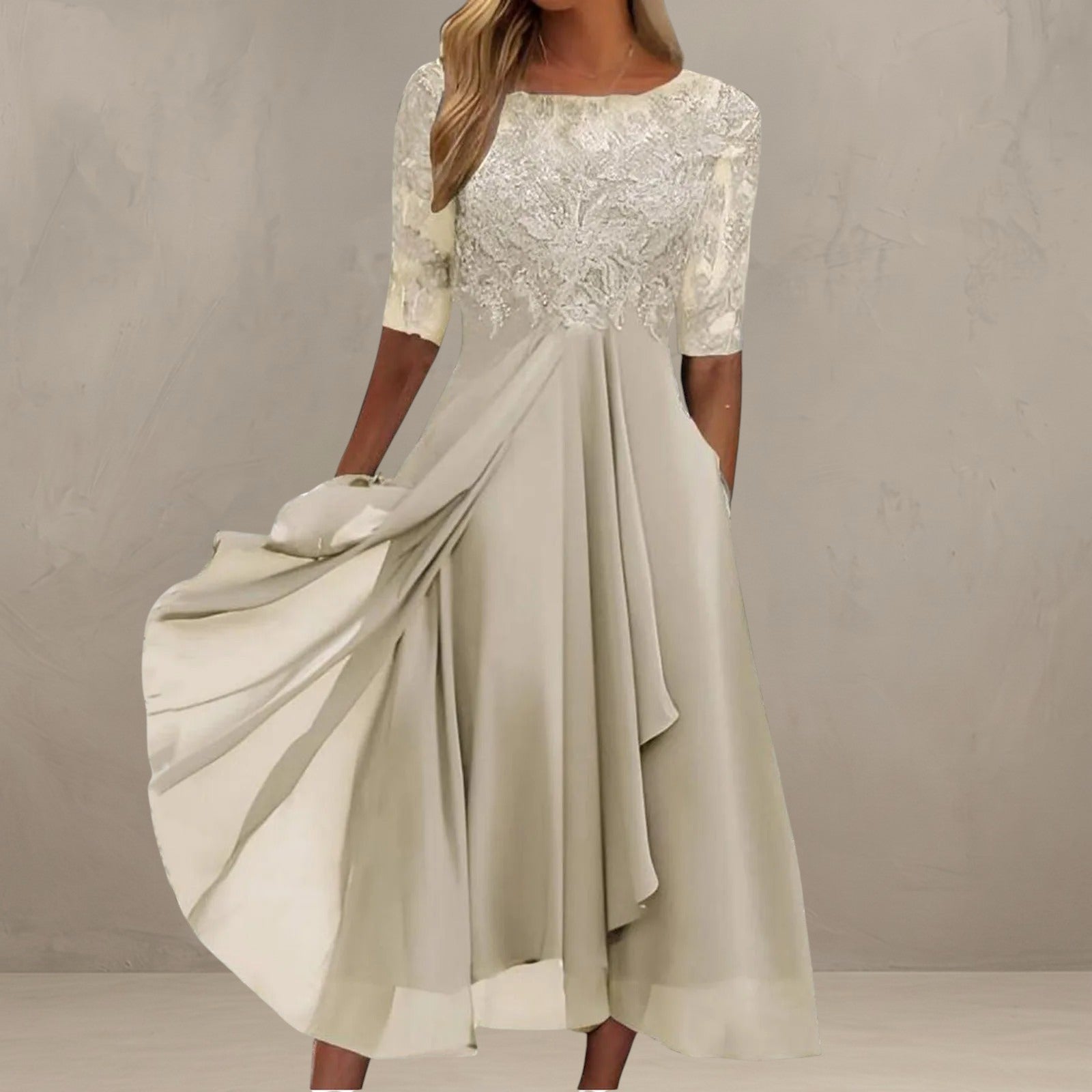 Beige / 3XL | 20-22