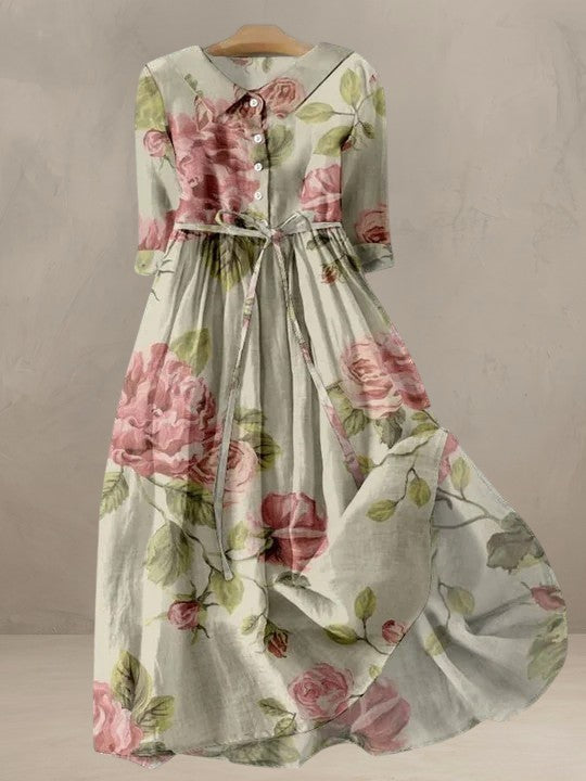 Pink Flower / UK 24-26 (5XL)