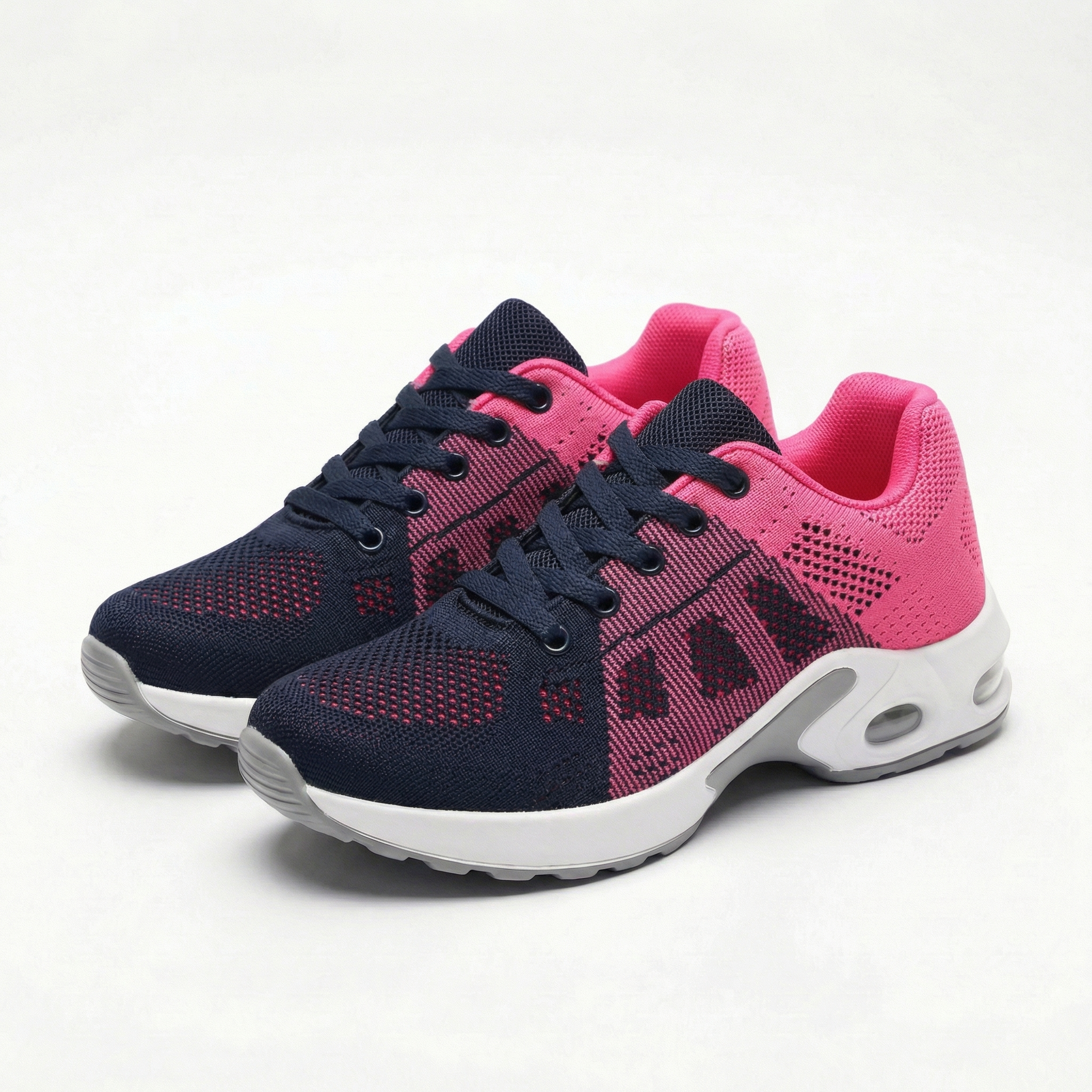 Pink / Navy Blue / 45